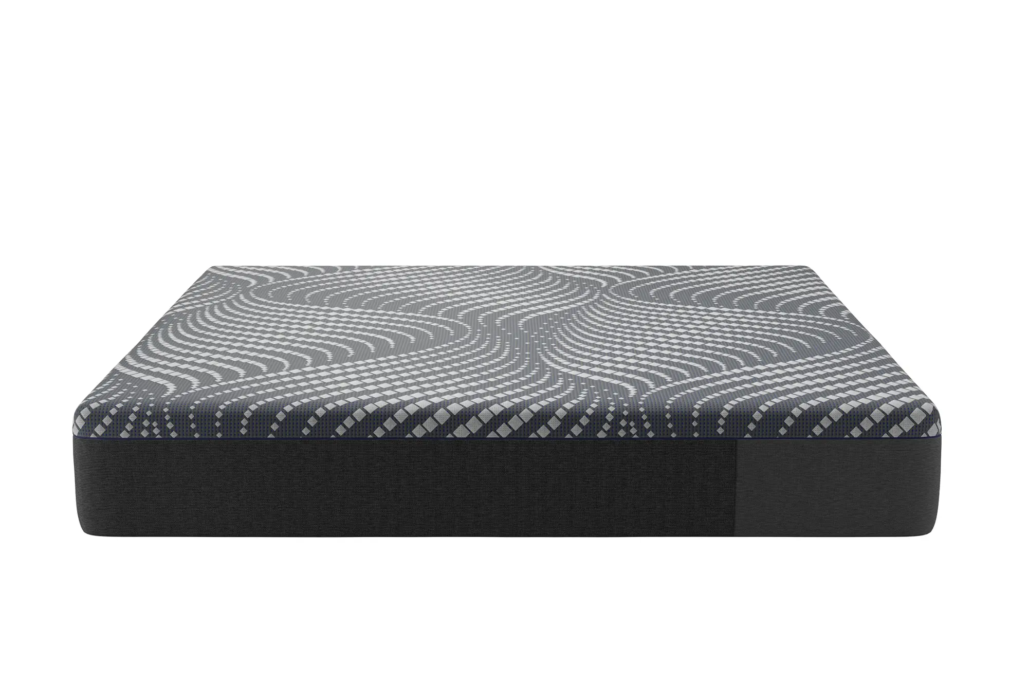 Close-up section of mattress envelope with text blocks about SeaIyChill & Surface-Guard Technology