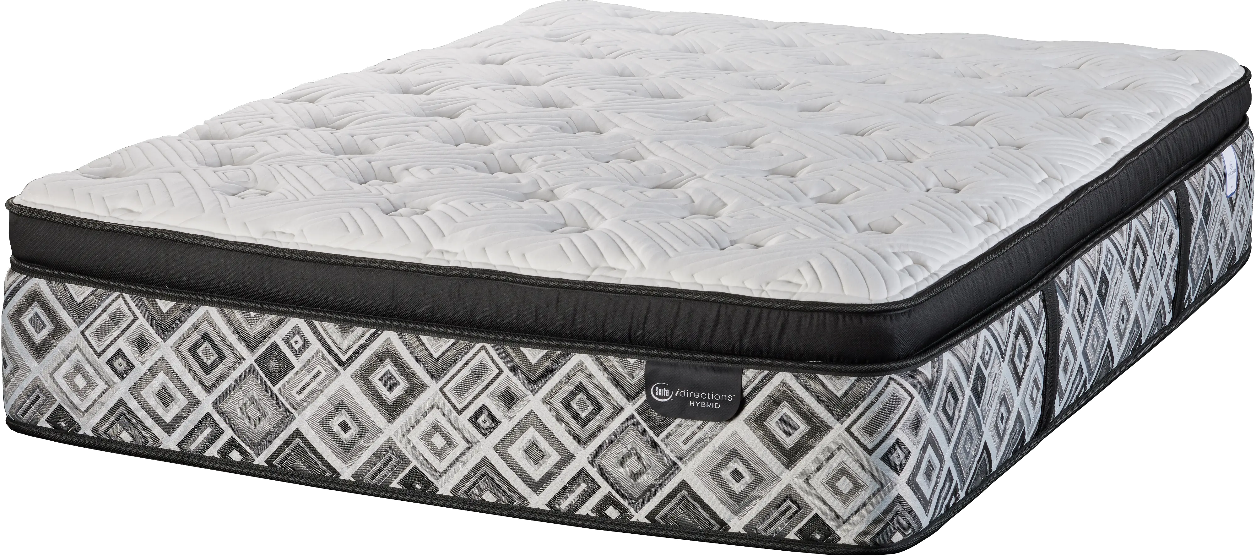 833426-3010 Serta Argente Hybrid Plush Euro Top Twin Mattress-1