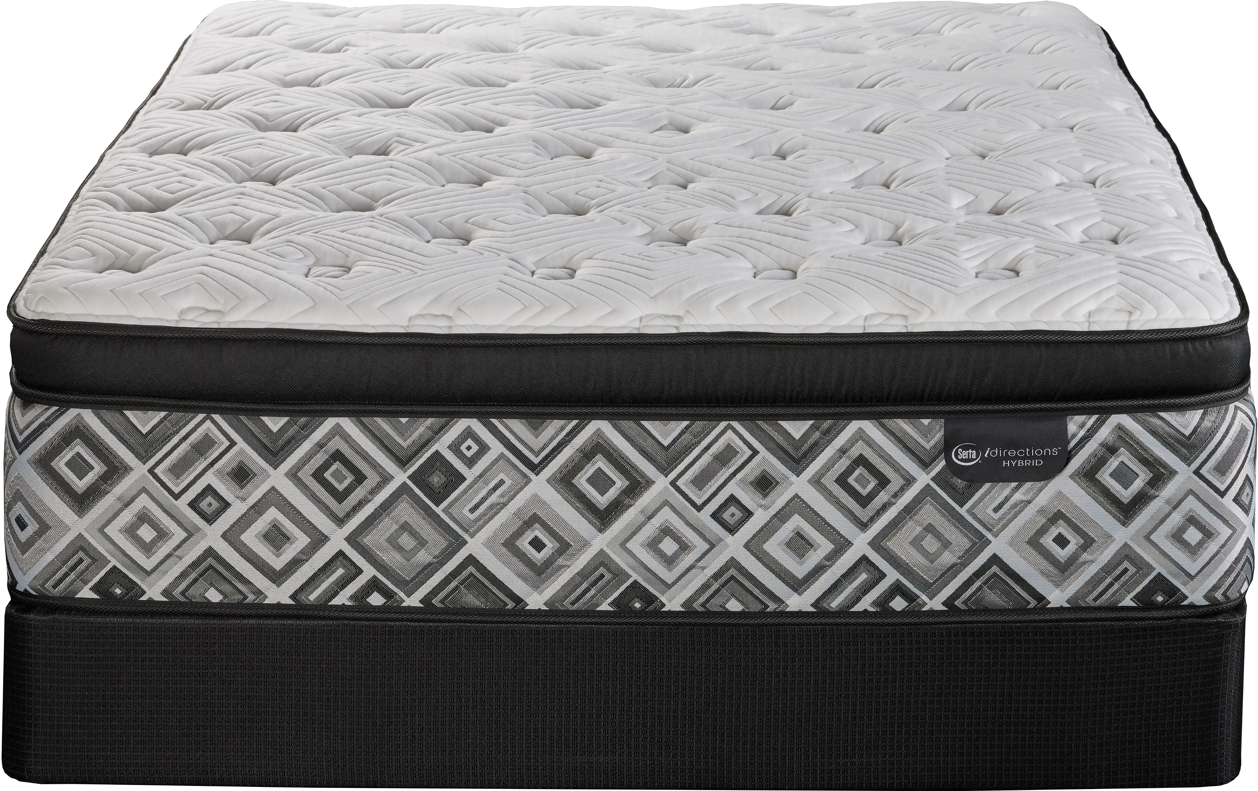 833426-3010 Serta Argente Hybrid Plush Euro Top Twin Mattress-5