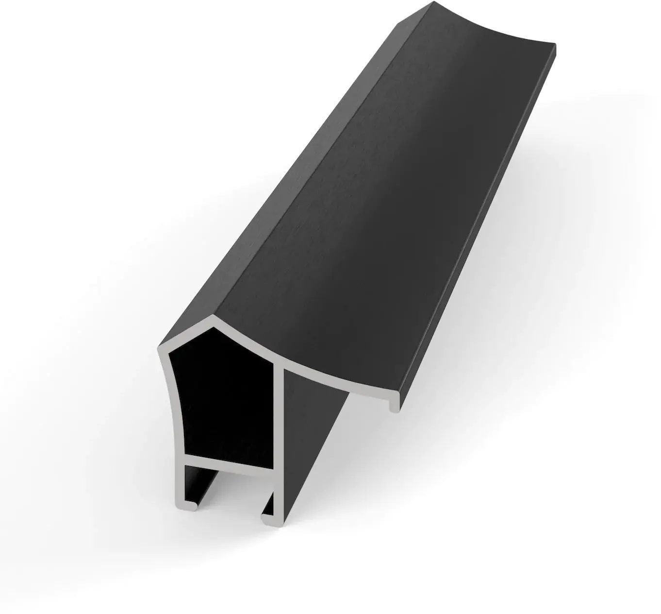 FRM-AL-PR-BLK-85-2021 Frame My TV 85  Alloy Prismatic Samsung Frame - Anodized Black-4