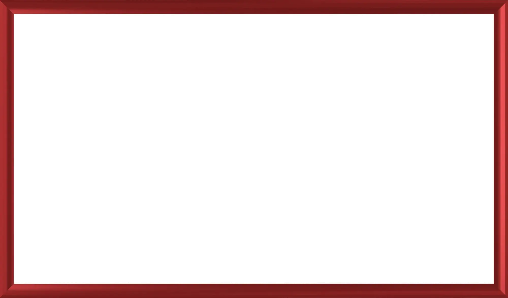 FRM-AL-PR-RED-50-2021 Frame My TV 50  Alloy Prismatic Samsung Frame - Red-2