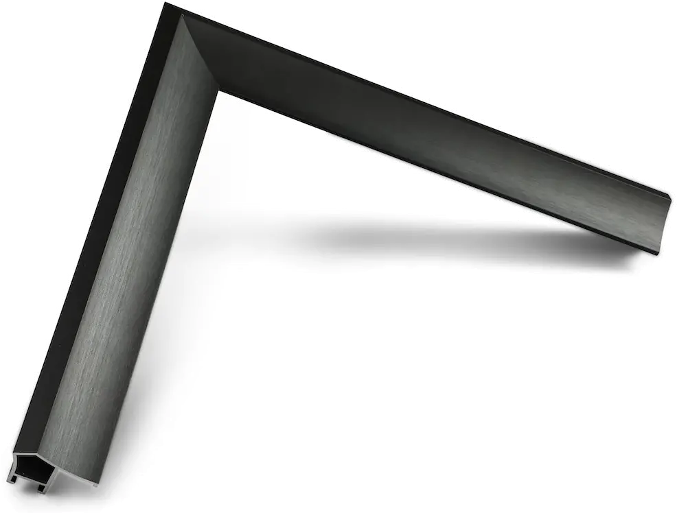 FRM-AL-PR-GPH-43-2021 Frame My TV 43  Alloy Prismatic Samsung Frame - Graphite-4