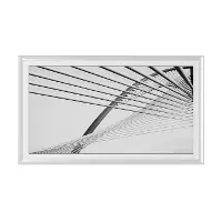 FRM-AL-PR-WHT-85-2021 Frame My TV 85  Alloy Prismatic Samsung Frame - White