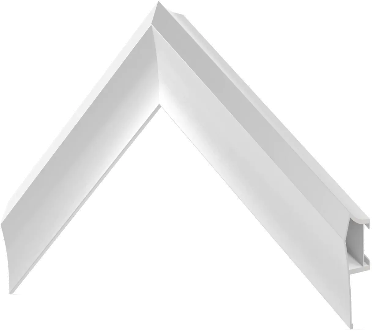 FRM-AL-PR-WHT-85-2021 Frame My TV 85  Alloy Prismatic Samsung Frame - White-4