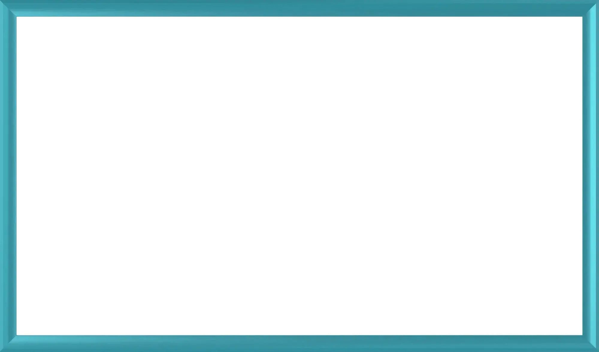 FRM-AL-PR-TURQ-43-2021 Frame My TV 43  Alloy Prismatic Samsung Frame - Turquoise-3