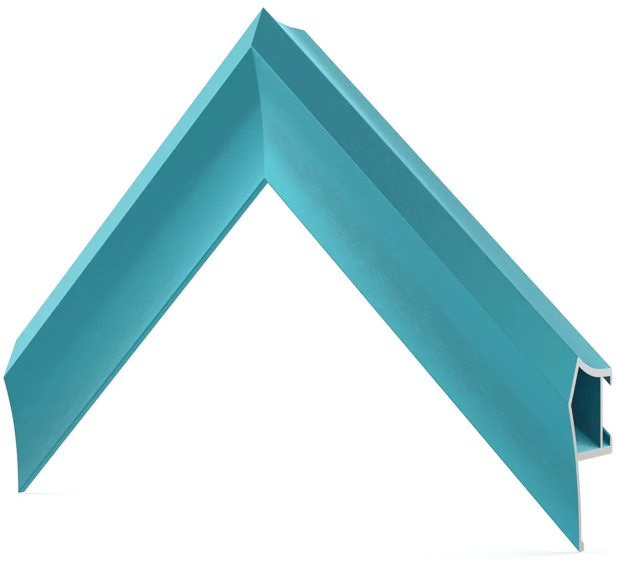 FRM-AL-PR-TURQ-43-2021 Frame My TV 43  Alloy Prismatic Samsung Frame - Turquoise-5