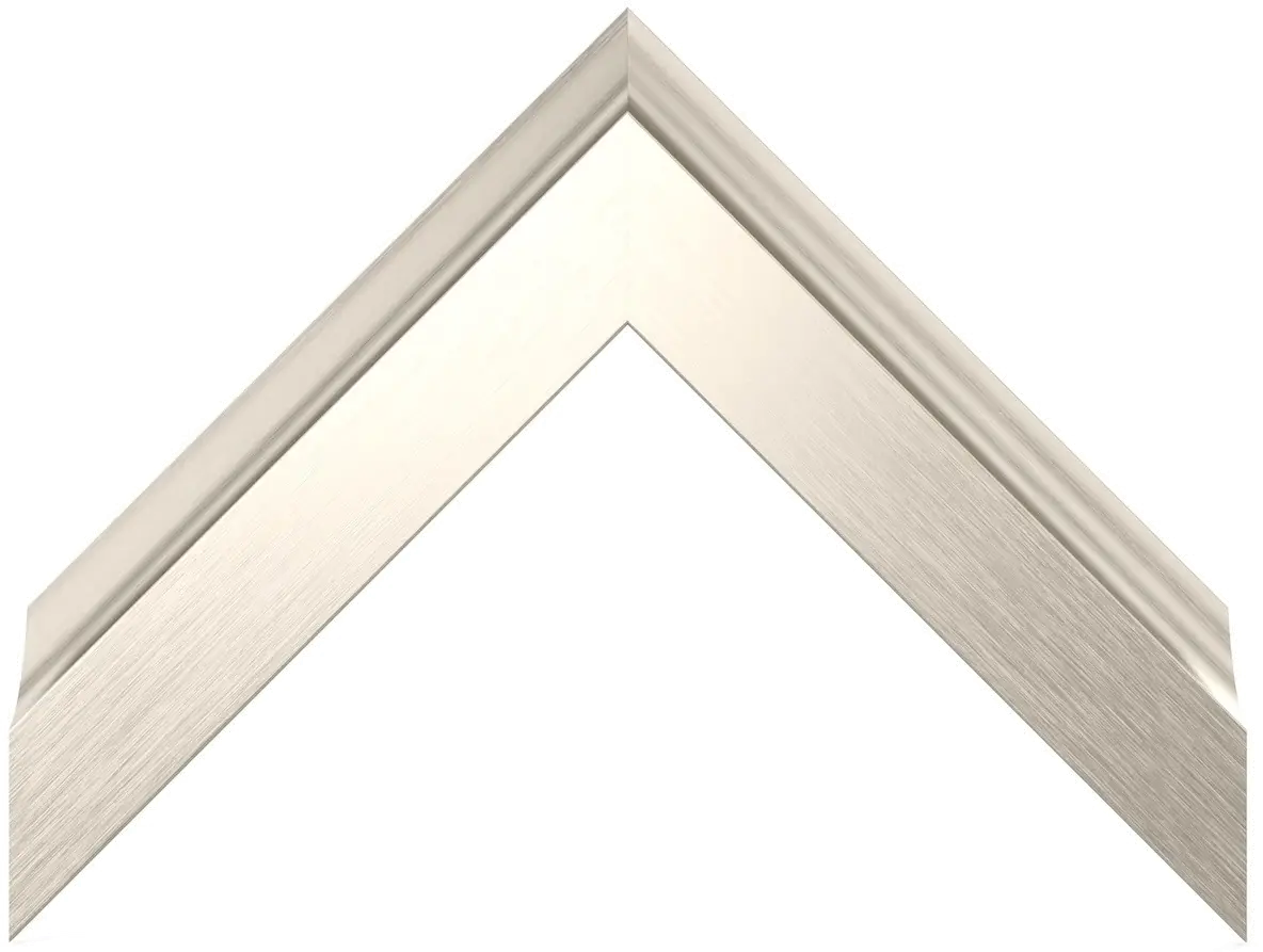 FRM-AL-SC-GSL-75-2021 Frame My TV 75  Alloy Scoop Samsung Frame Bezel - Silver-4