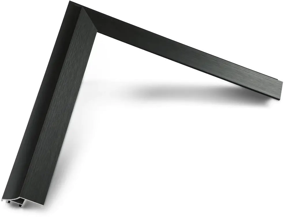 FRM-AL-SC-GPH-43-2021 Frame My TV 43  Alloy Scoop Samsung Frame Bezel - Graphite-4