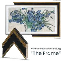 FRM-SF-D5183-75-2021 Frame My TV 75  Samsung The Frame Deco Premiere - Antique Gold/Black