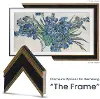 FRM-SF-D5183-85-2021 Frame My TV 85  Samsung The Frame Deco Premiere - Antique Gold/Black
