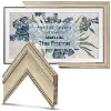 FRM-SF-D5181-85-2021 Frame My TV 85  Samsung The Frame Deco Premiere - Antique White