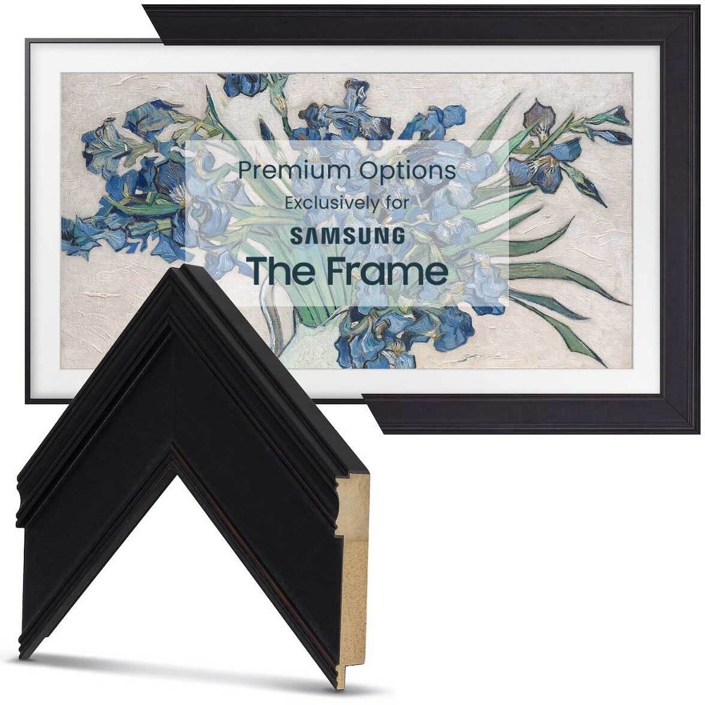 Frame My TV 43" Samsung The Frame Deco Premiere - Antique Black