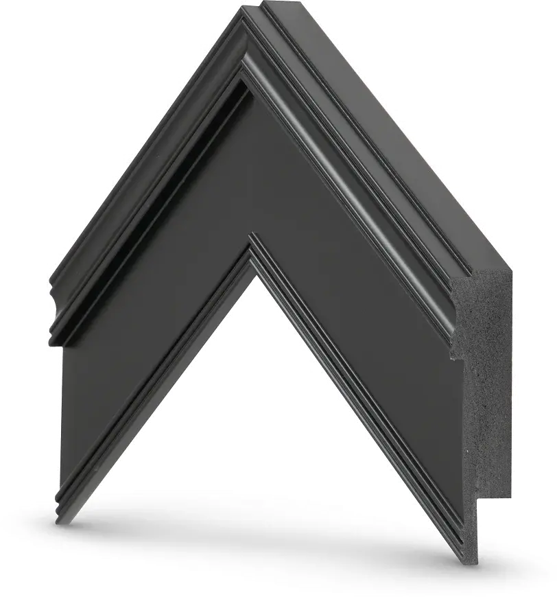 FRM-SF-D5182-43-2021 Frame My TV 43  Samsung The Frame Deco Premiere - Antique Black-1