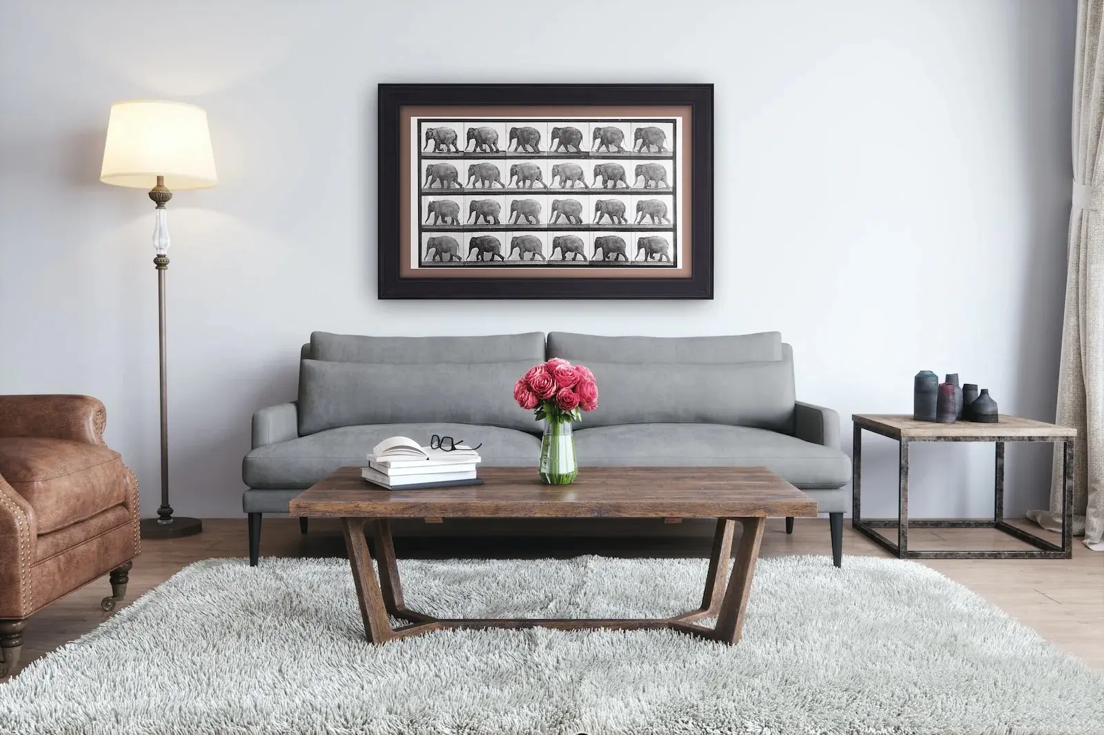 FRM-SF-D5182-43-2021 Frame My TV 43  Samsung The Frame Deco Premiere - Antique Black-5