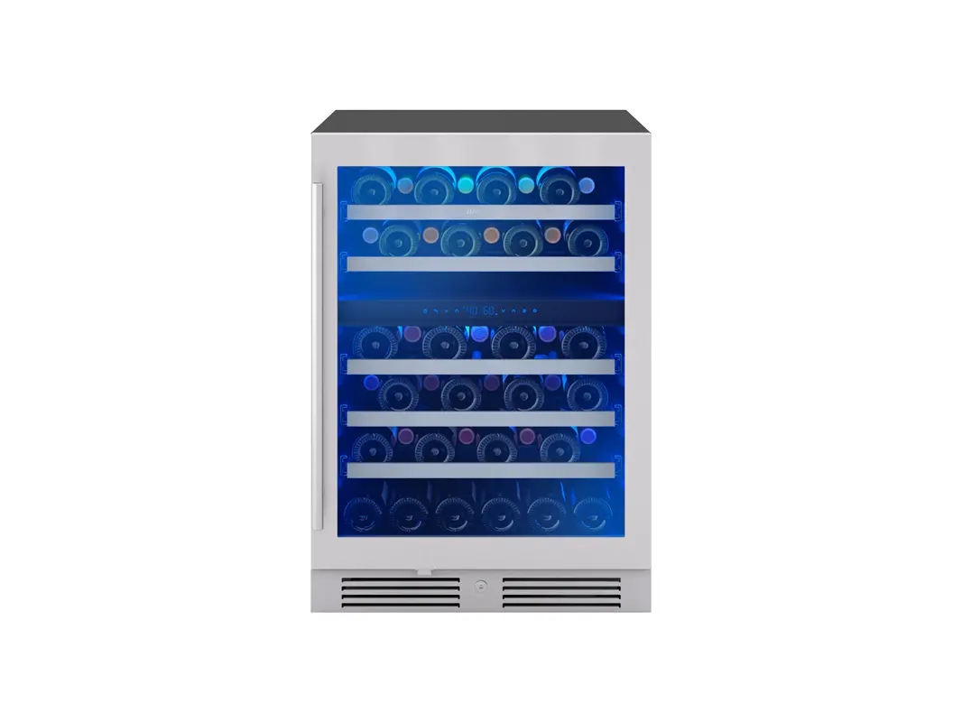 PRW24C02CG Zephyr Presrv Dual Zone Wine Refrigerator - Stainless Steel-3