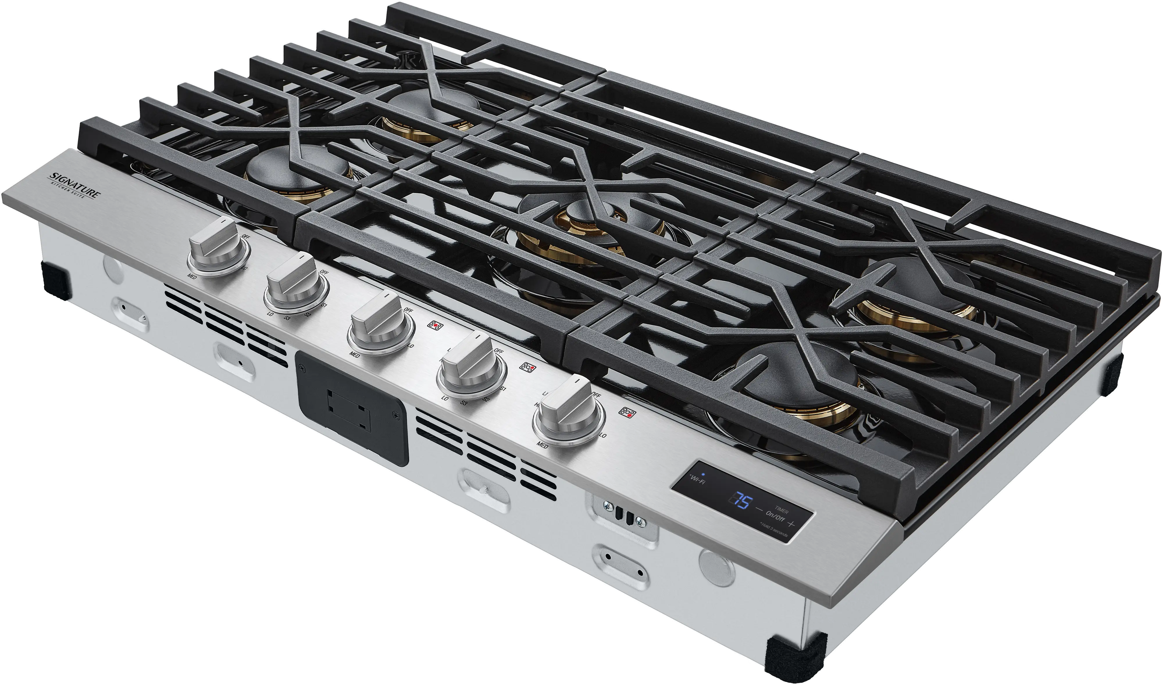 LG Signature Kitchen Suite 36 Inch Gas Cooktop - Stainless Steel-5