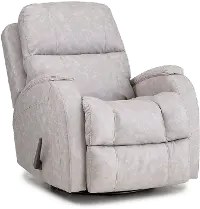 Zena Bolero Pebble Swivel Glider Recliner