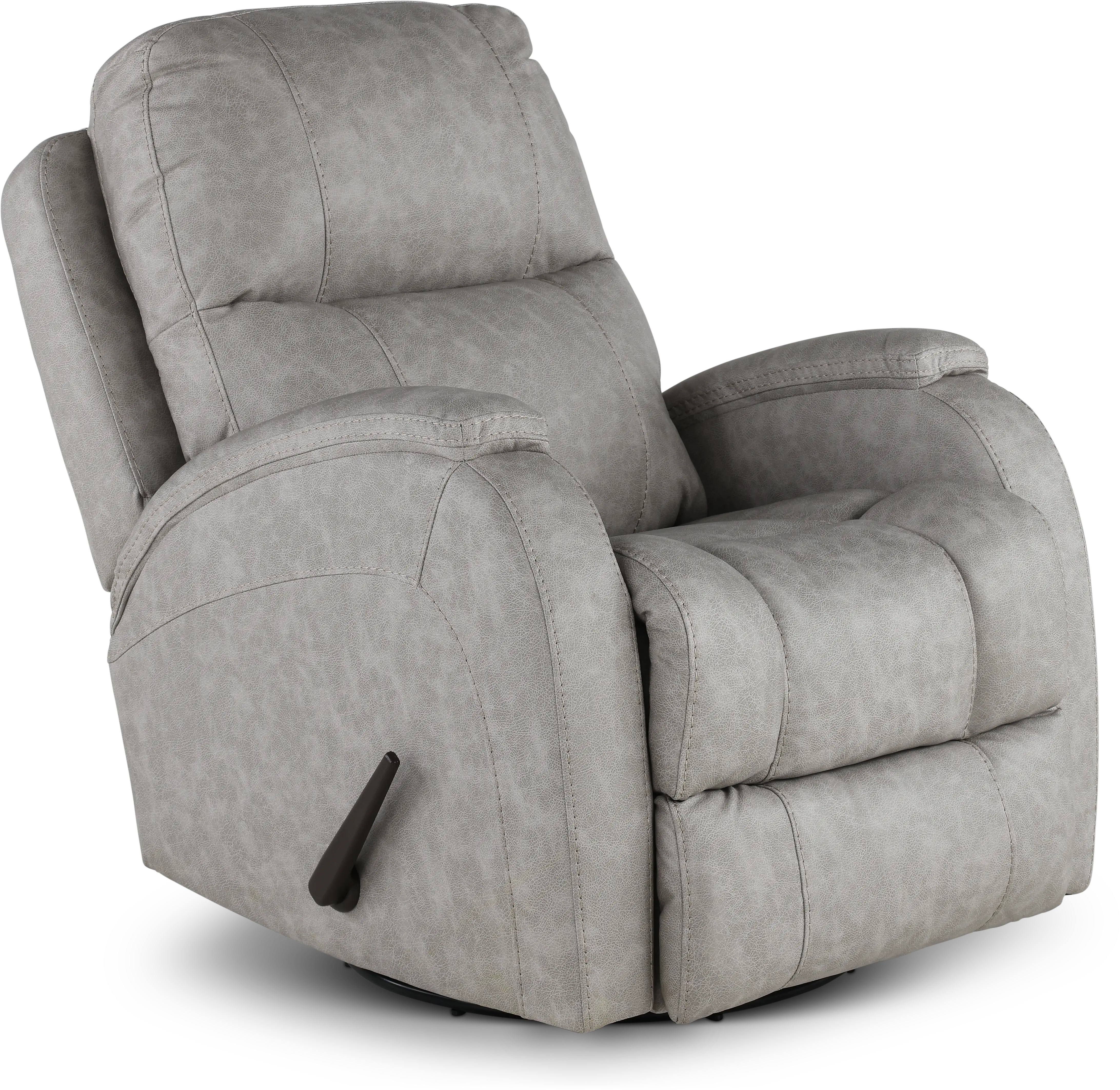 Zena Bolero Pebble Swivel Glider Recliner-6