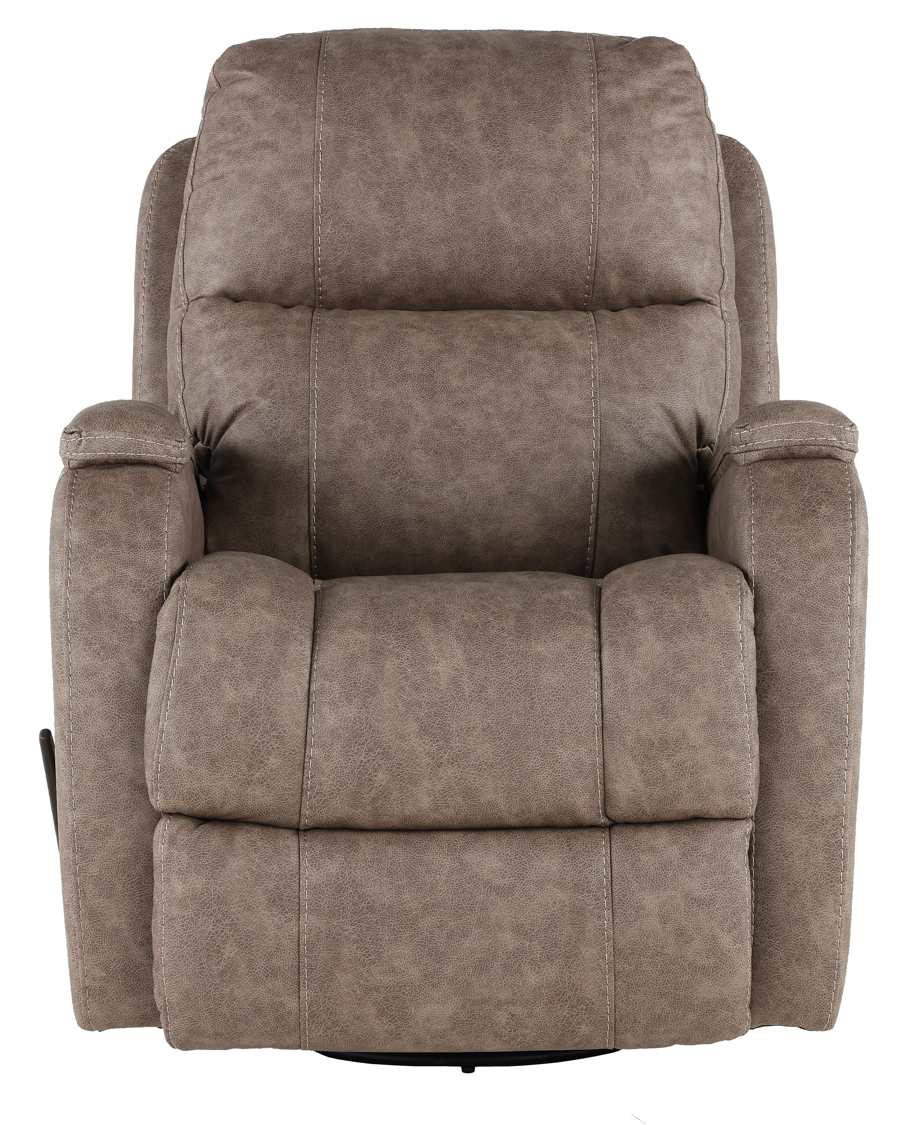 Zena Bolero Taupe Swivel Glider Recliner-2