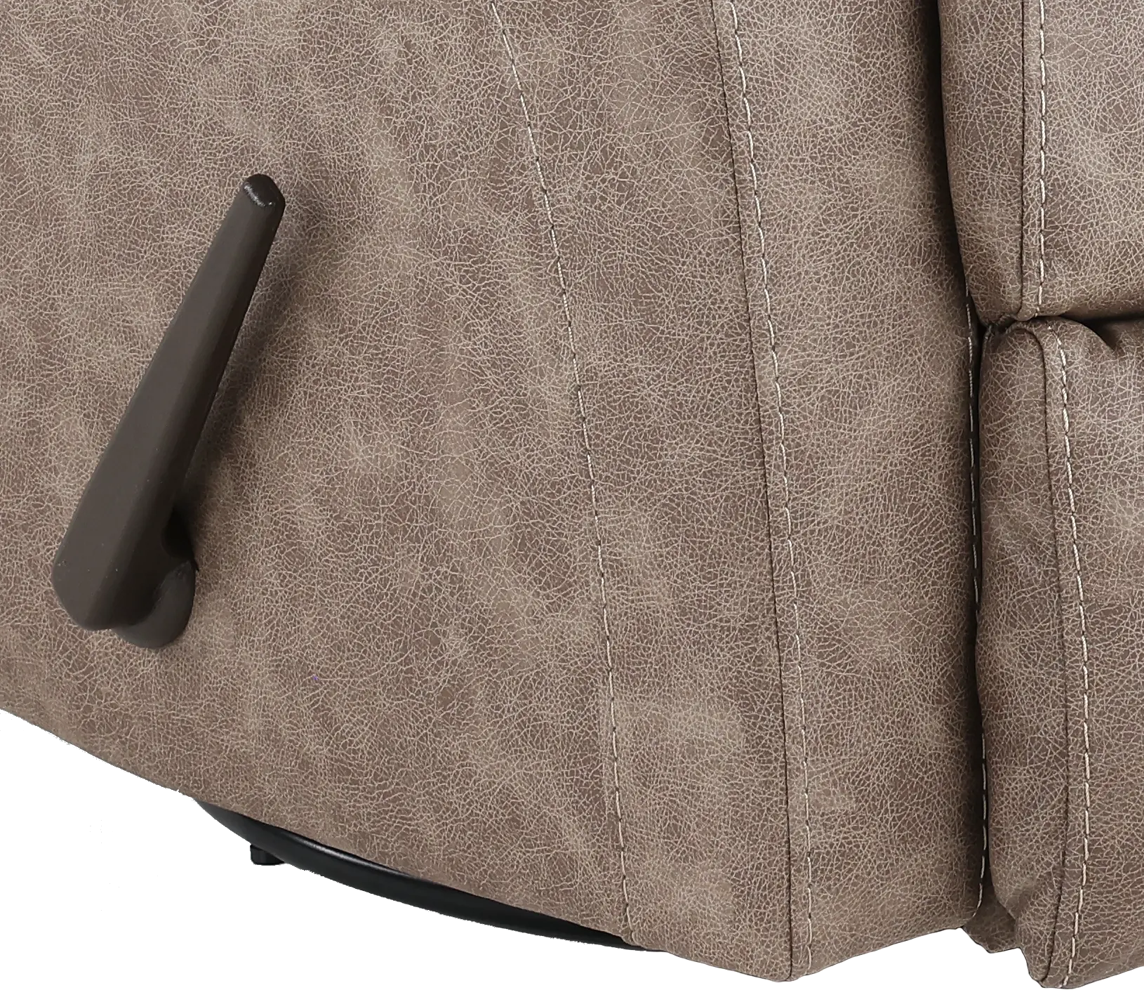 Zena Bolero Taupe Swivel Glider Recliner-2