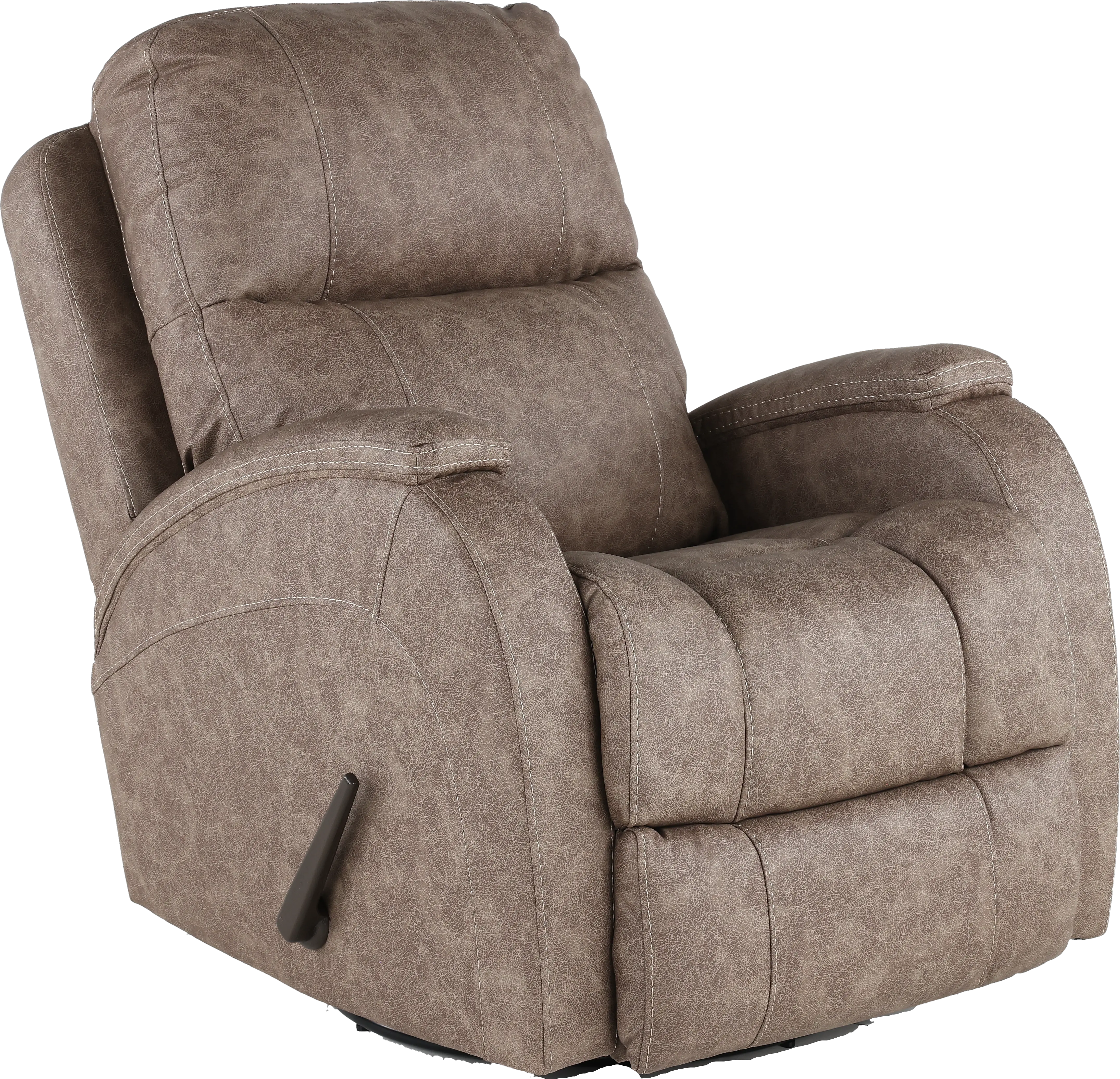 Zena Bolero Taupe Swivel Glider Recliner-6
