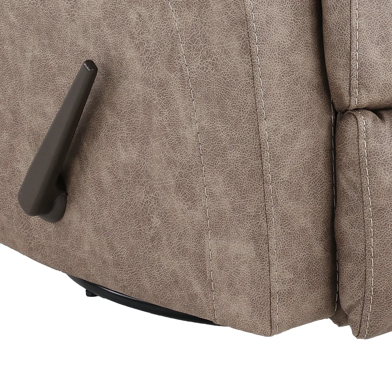 Zena Bolero Taupe Swivel Glider Recliner-7