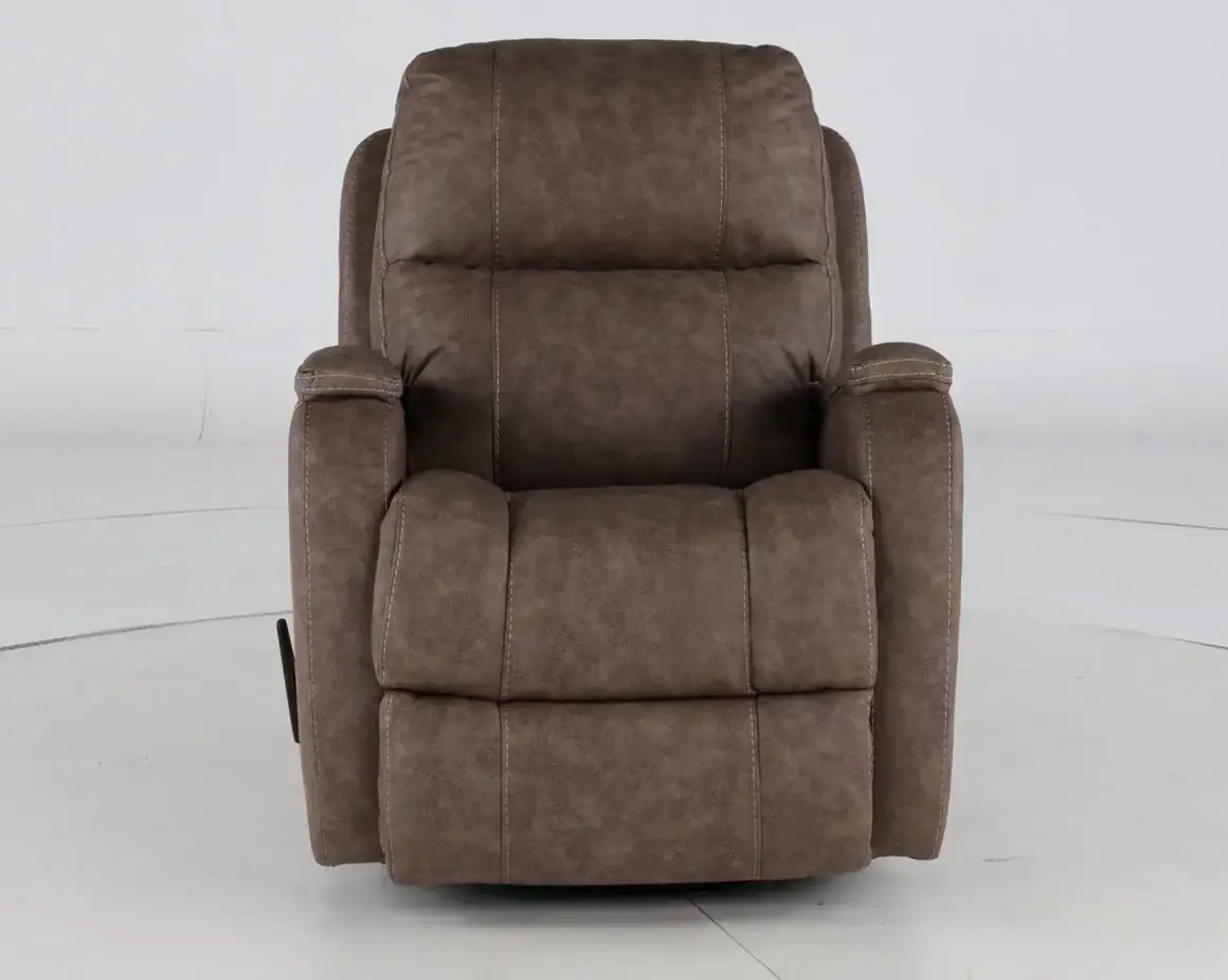 Zena Bolero Taupe Swivel Glider Recliner-9