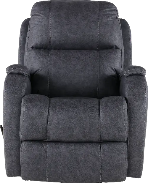 Zena Bolero Graphite Swivel Glider Recliner | RC Willey