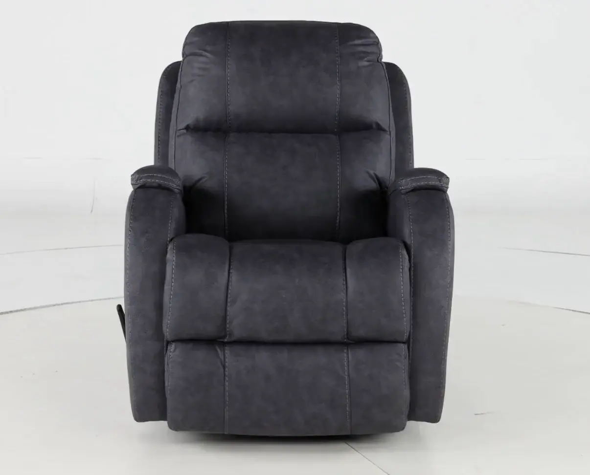 Zena Bolero Graphite Swivel Glider Recliner-5