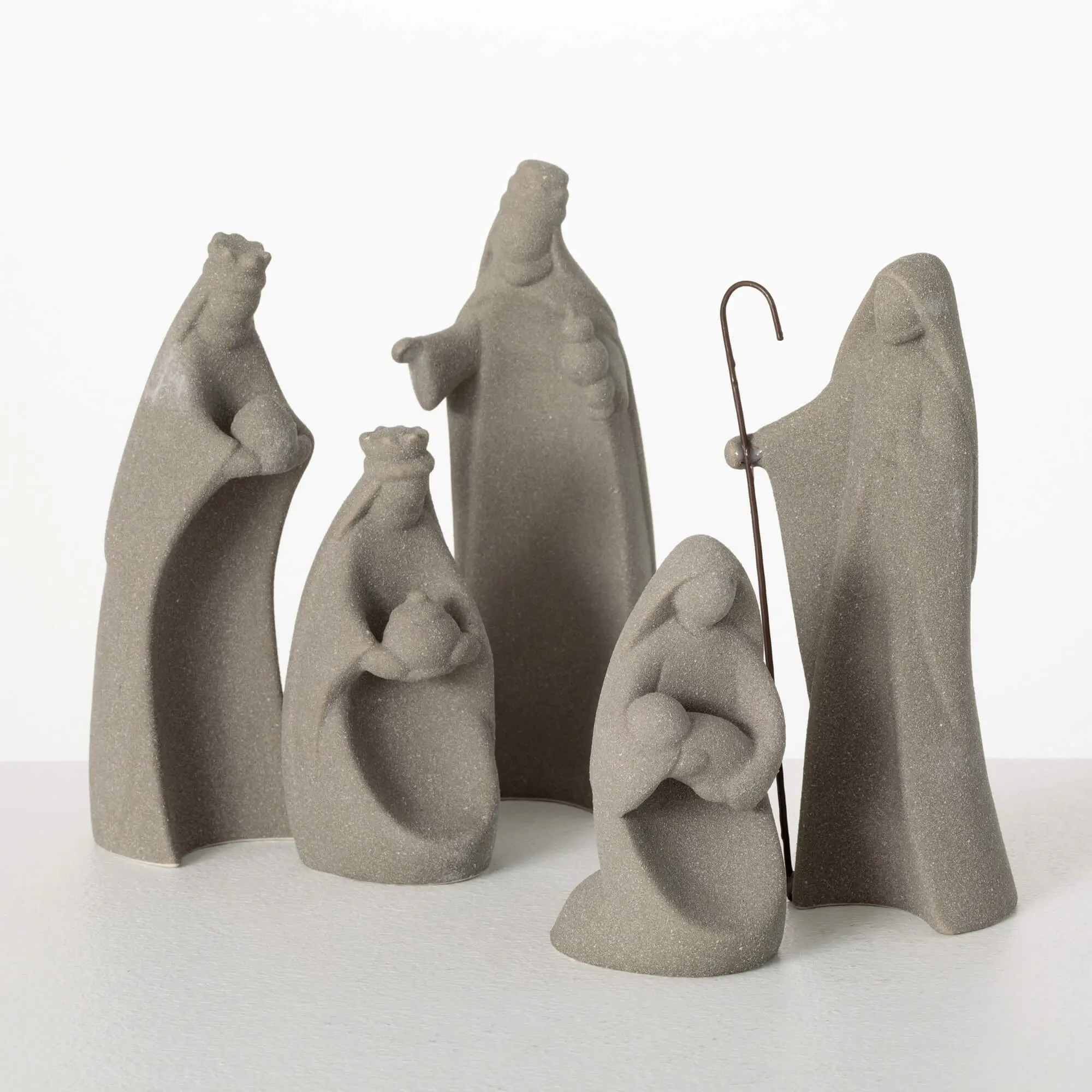 Assorted Modern Ceramic Nativity Set-1