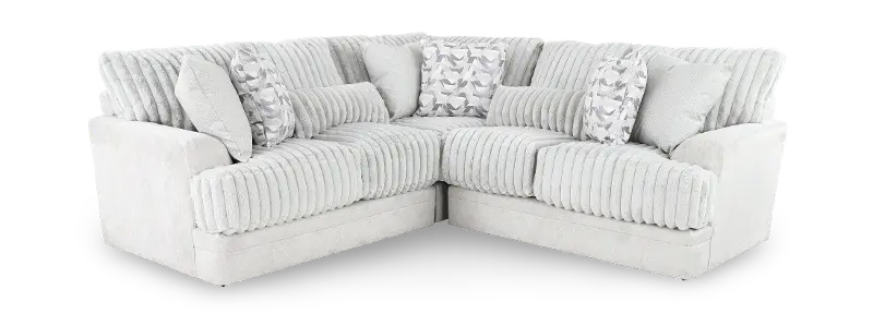 Titan Gray 3-Piece Sectional