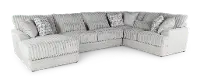 3PC/TITAN/MNSTRK/OP2 Titan Gray 3 Piece Sectional