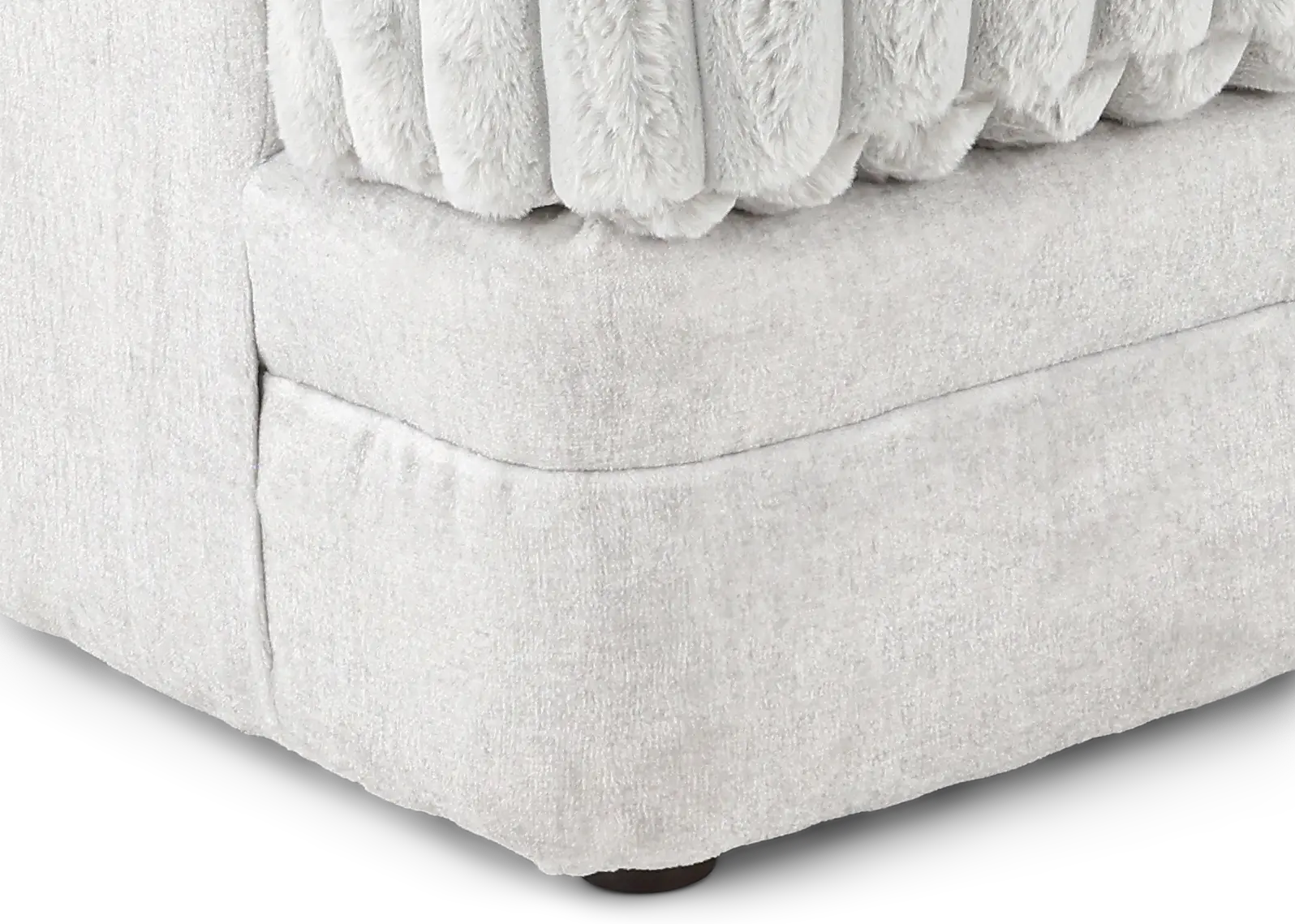 3PC/TITAN/MNSTRK/OP2 Titan Gray 3 Piece Sectional-4