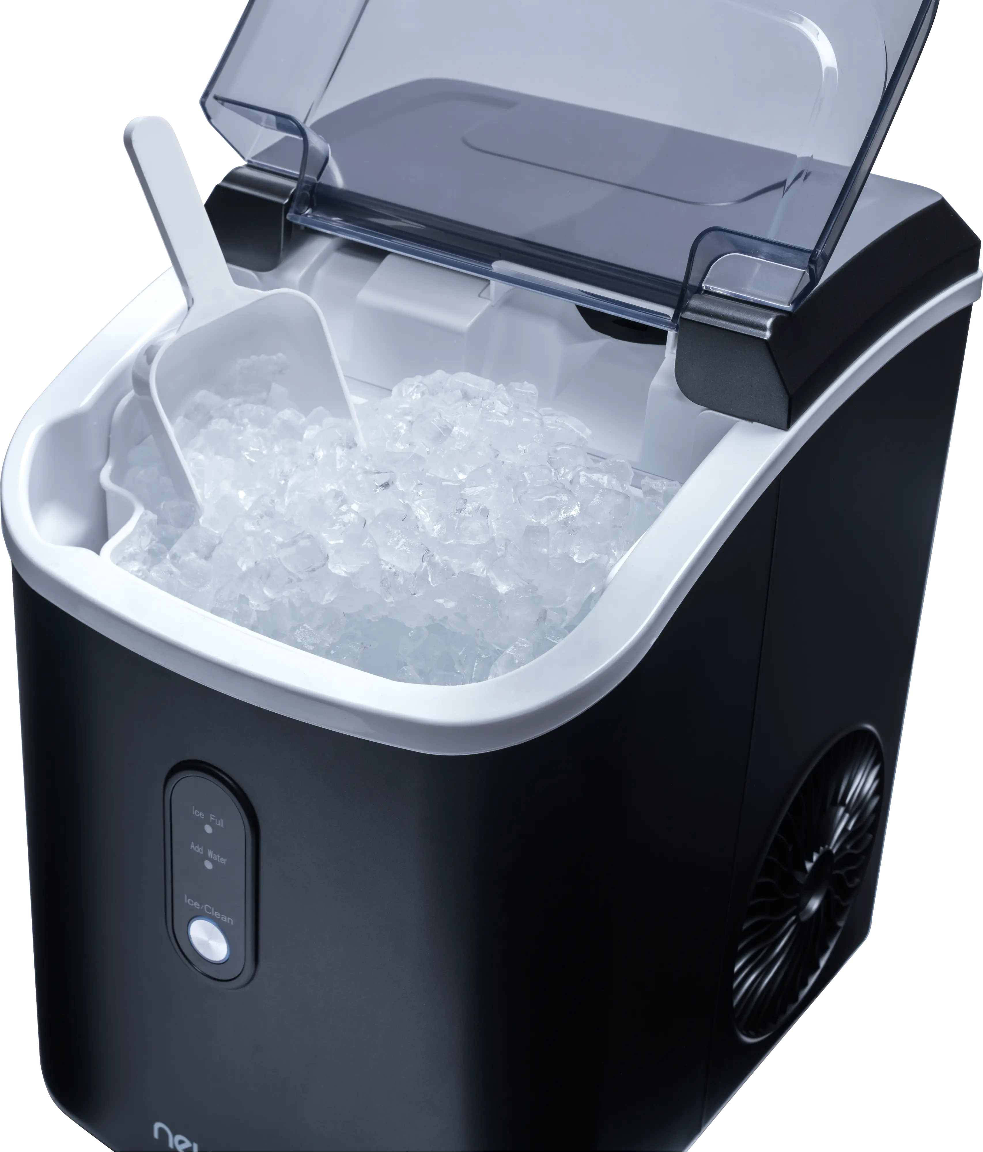 NIM026MBN0 Newair Matte Black Countertop Nugget Ice Maker-10