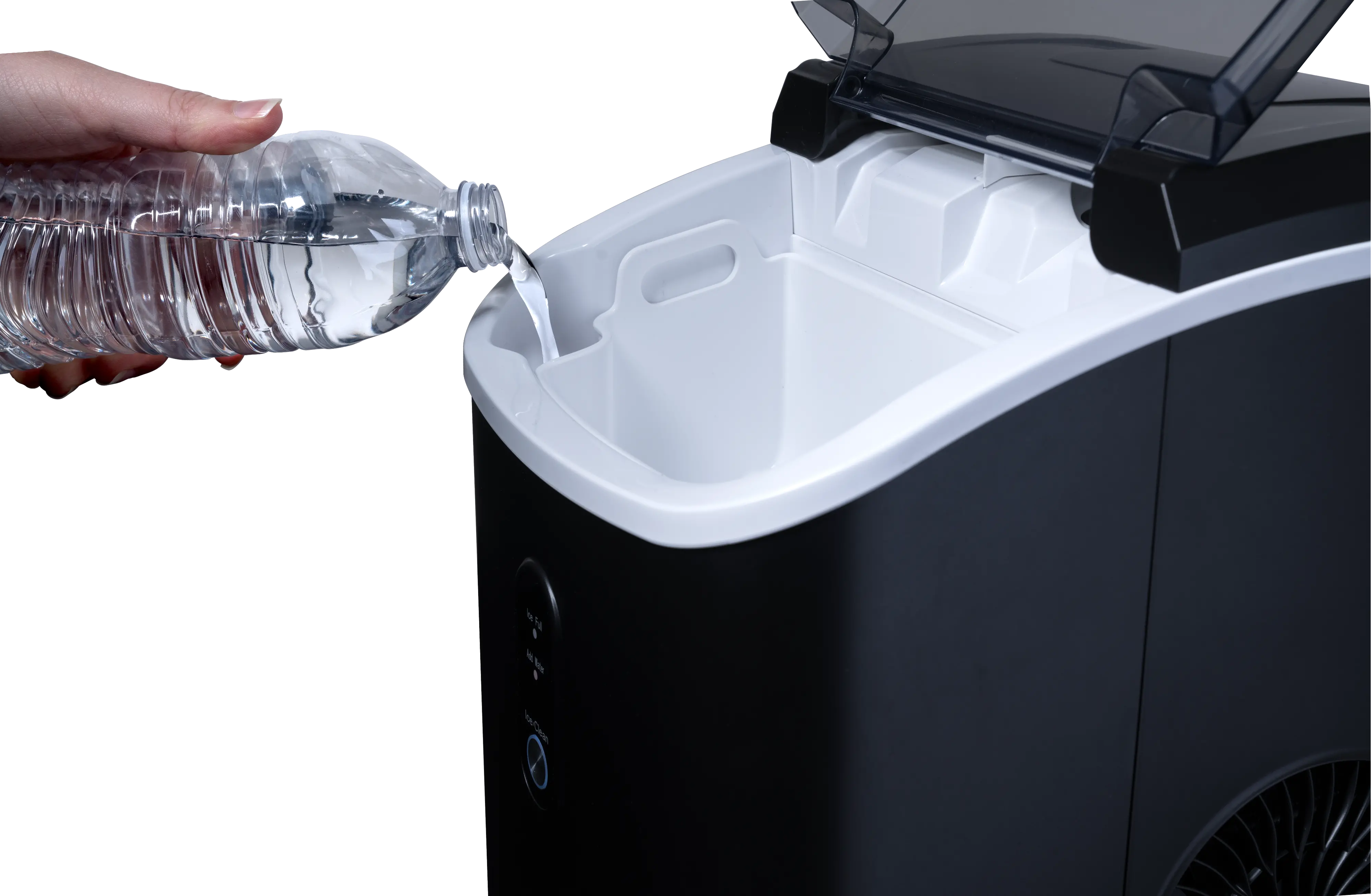 NIM026MBN0 Newair Matte Black Countertop Nugget Ice Maker-9