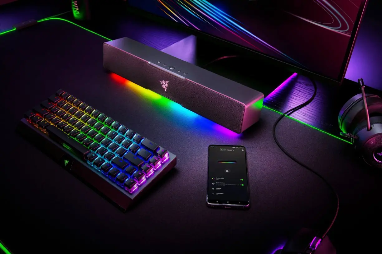RAZER LEVIATHAN V2-X Razer Leviathan V2 X Bluetooth Gaming Soundbar-8