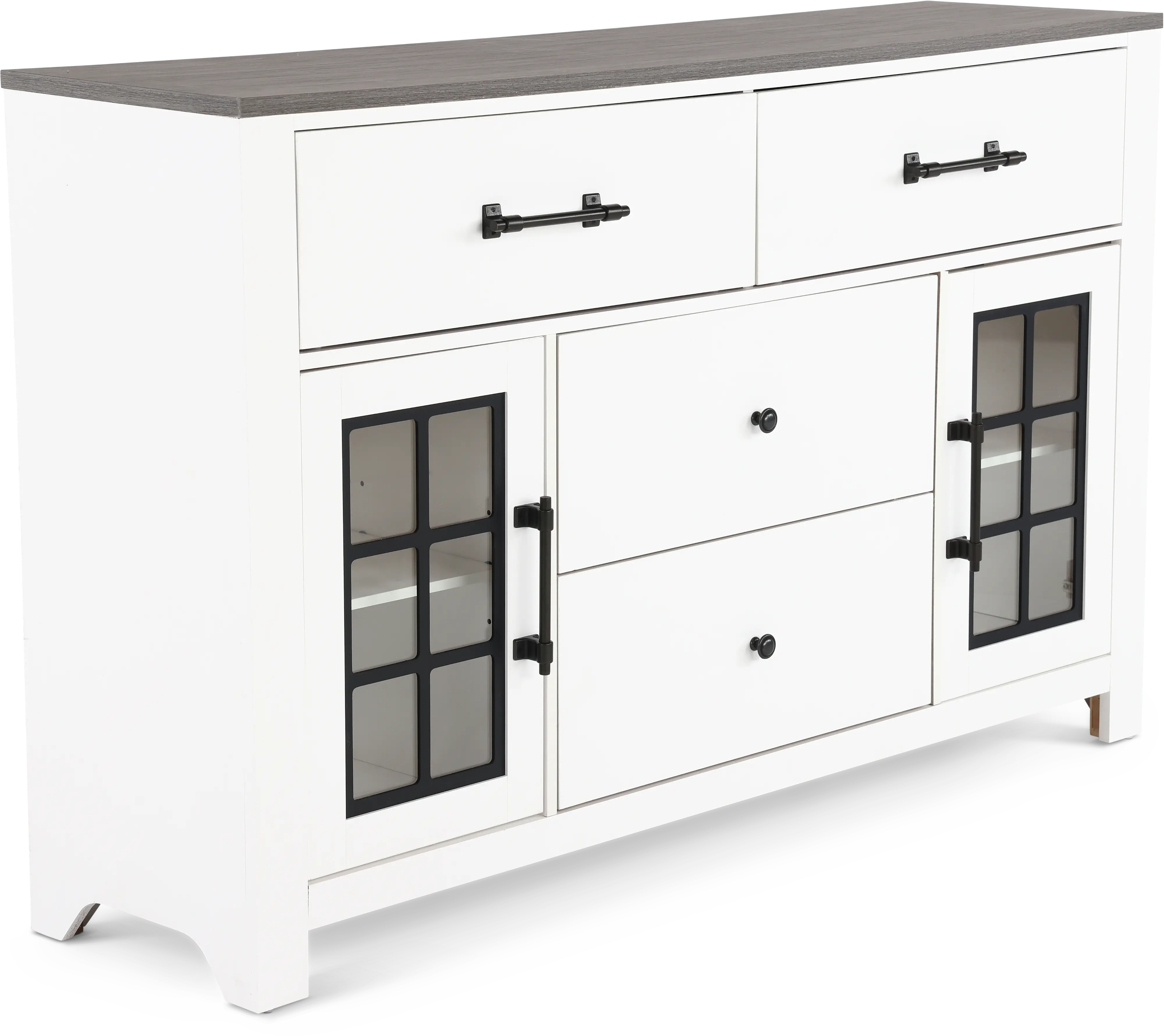 St. James White Dresser-4