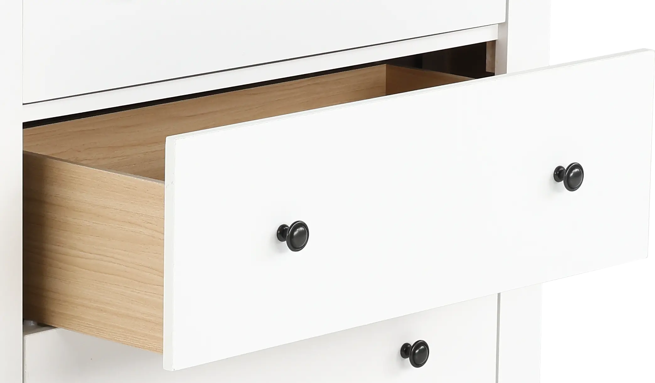 St. James White Chest of Drawers-6