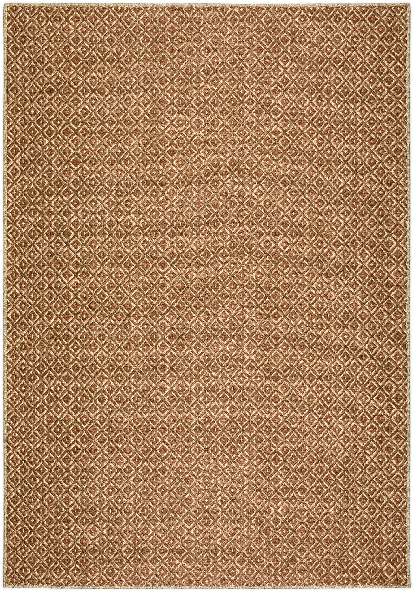 BB8PK5X8-BALI/RUG Bali 5 x 8 Diamond Paprika Outdoor Patio Rug-1