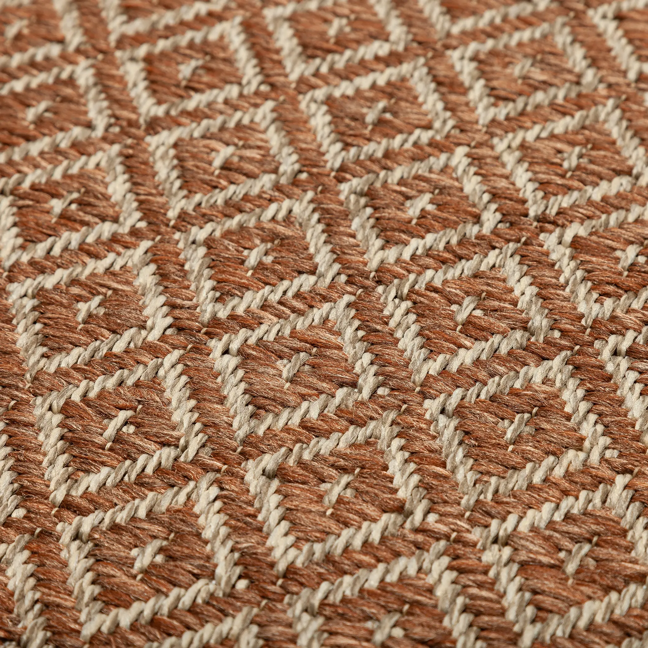 BB8PK5X8-BALI/RUG Bali 5 x 8 Diamond Paprika Outdoor Patio Rug-2