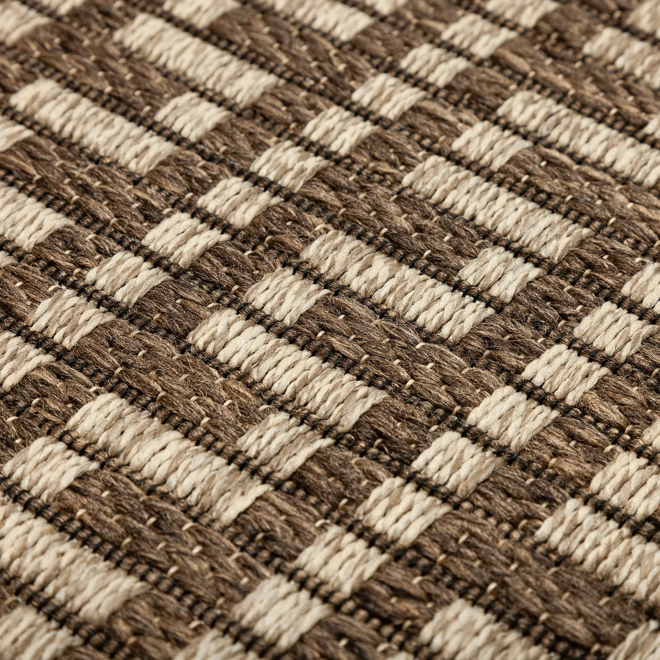 BB9CC5X8-BALI/RUG Bali 5 x 8 Egypt Key Brown Outdoor Patio Rug-2