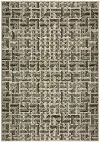 BB10CH5X8-BALI/RUG Bali 5 x 8 Geometric Charcoal Outdoor Patio Rug