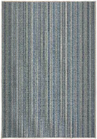 BB2DN5X8-BALI/RUG Bali 5 x 8 Denim Stripe Outdoor Patio Rug