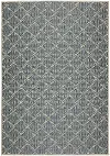 BB3DN5X8-BALI/RUG Bali 5 x 8 Lattice Denim Blue Outdoor Patio Rug