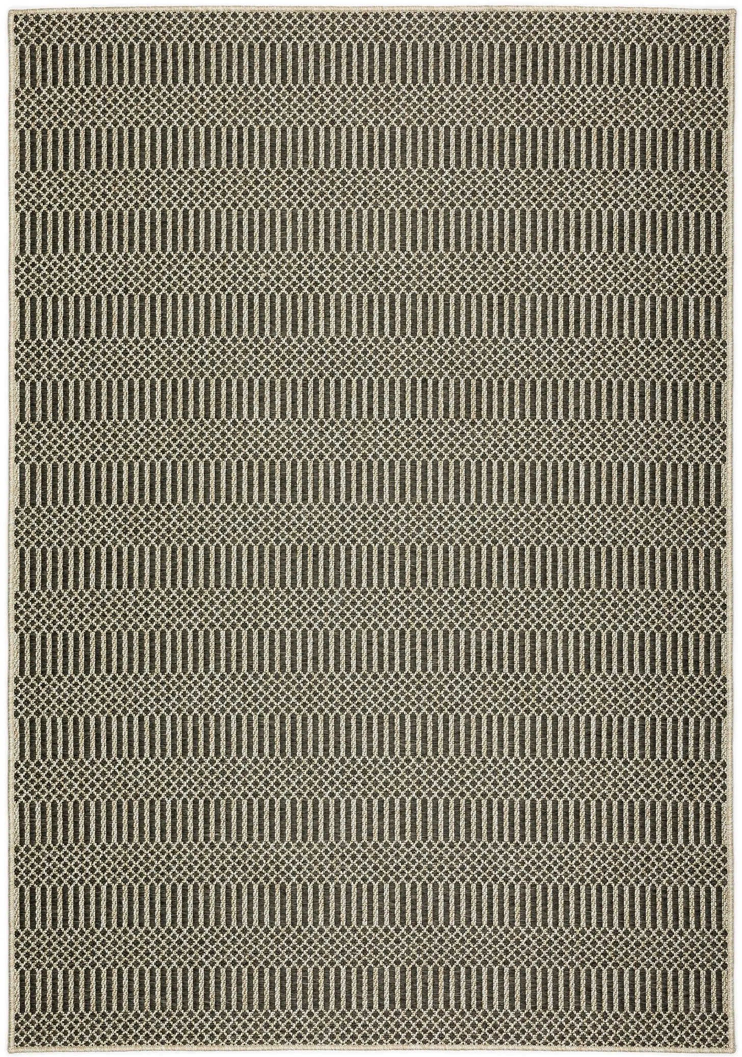 BB4CC5X8-BALI/RUG Bali 5 x 8 Grasse Charcoal Outdoor Patio Rug-1