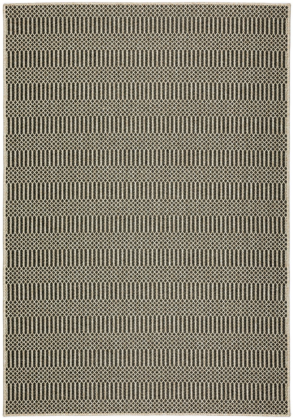 Bali 5 x 8 Grasse Charcoal Outdoor Patio Rug