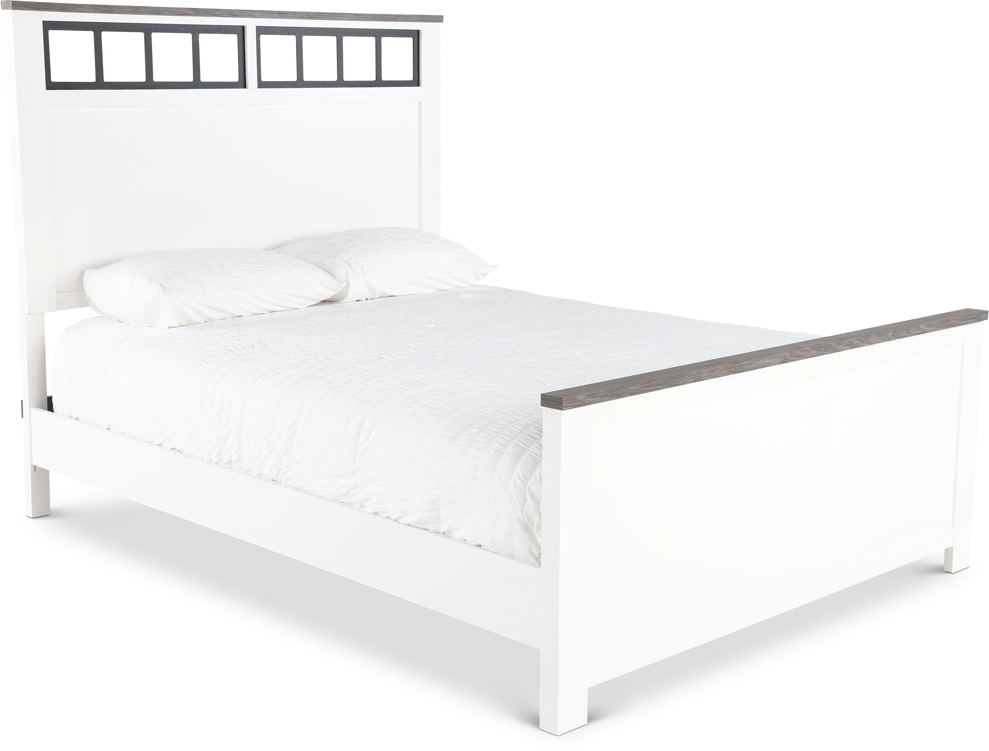 St. James White Full Bed-1