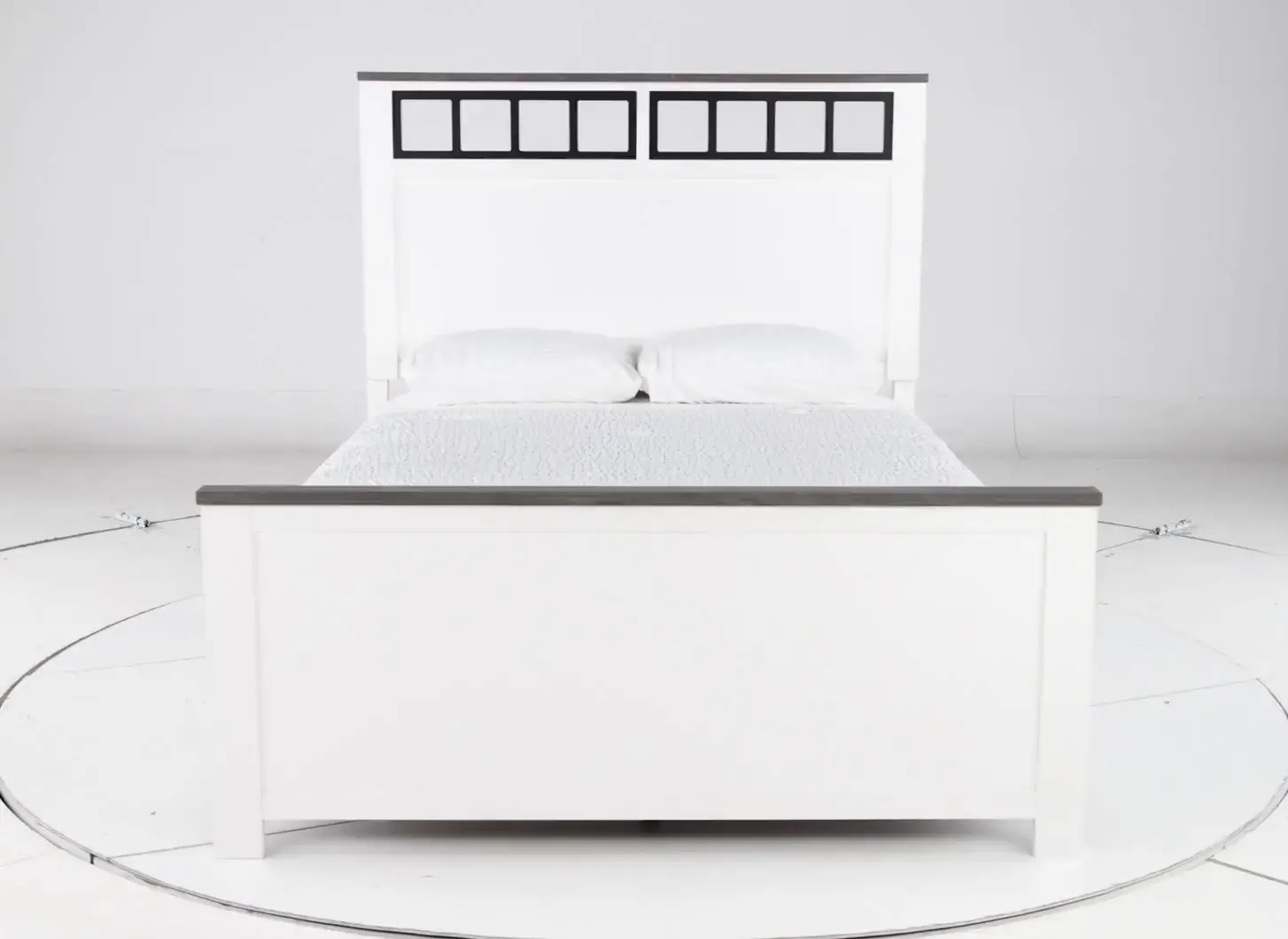 St. James White Full Bed-5