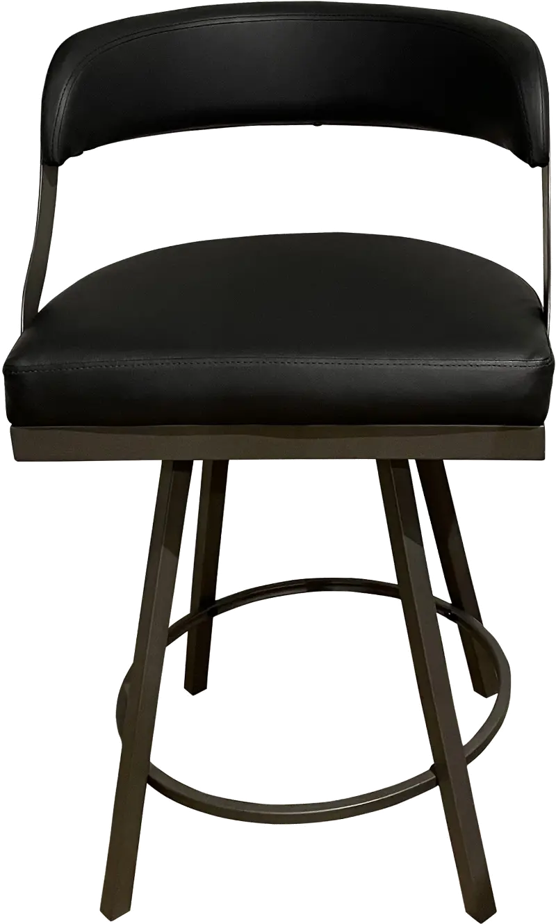 Polson Black Counter Height Stool