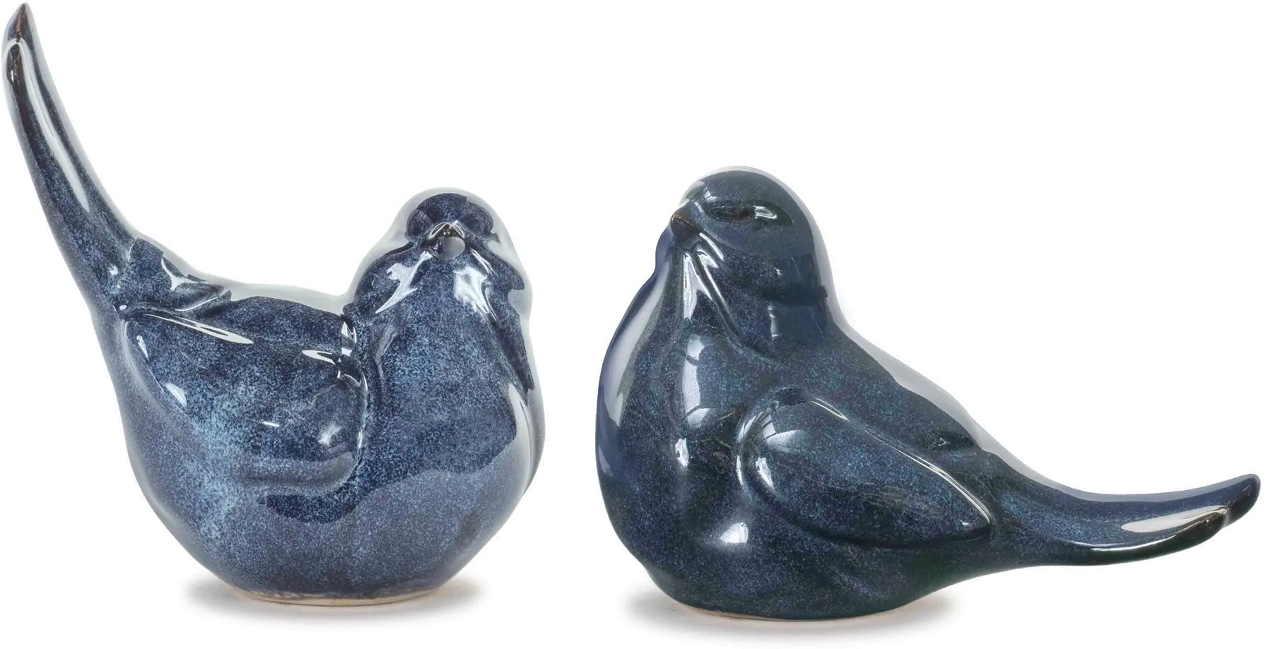 Assorted Ceramic Blue Birds-1